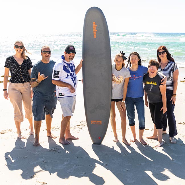 Donation-of-surfing-lessons-at-Tweed-Heads